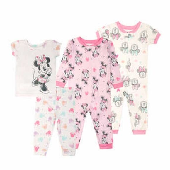 Minnie Mouse Infant 4-piece Sleep Set, Pink - Picture 1 of 6